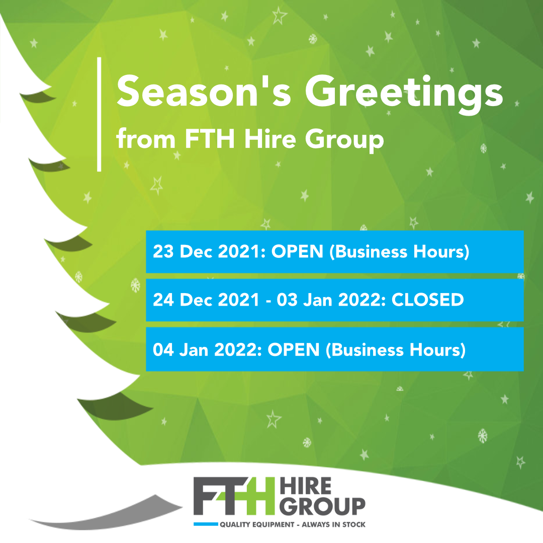 Season's Greetings from FTH Hire Group