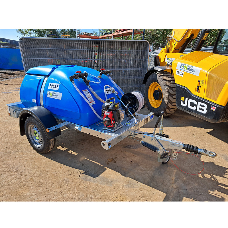 Road Tow Water Bowser - Ball/ring Hitch Dust Suppression Unit