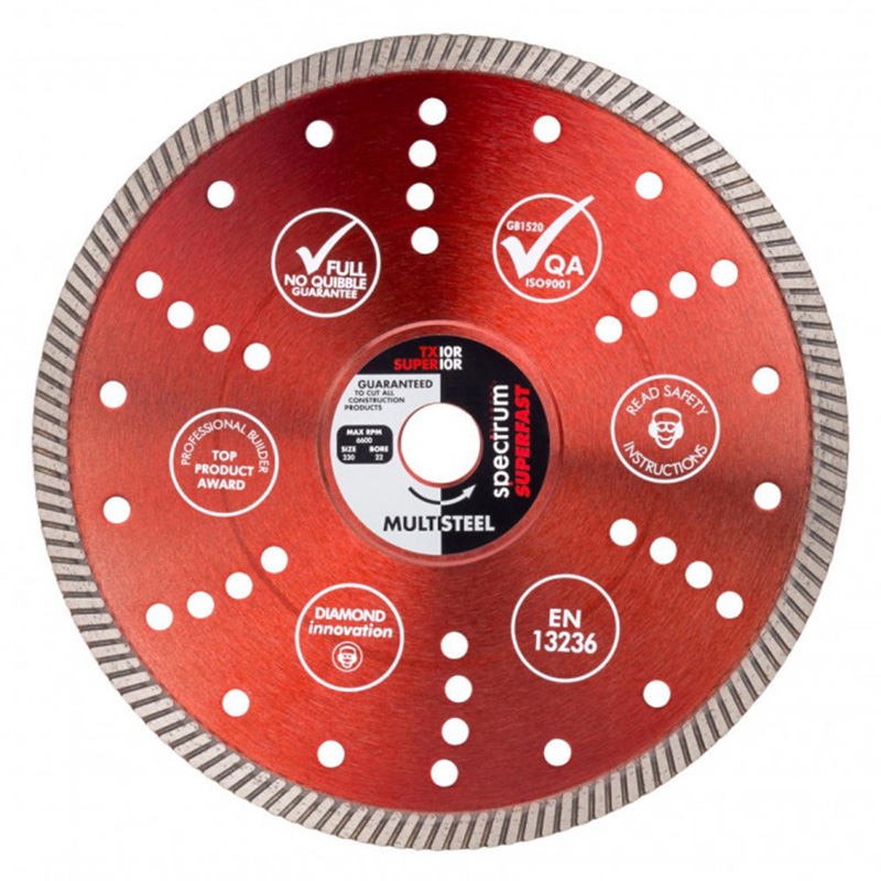 Ox Tools Superior Turbo Diamond Blade (Multi-Steel)