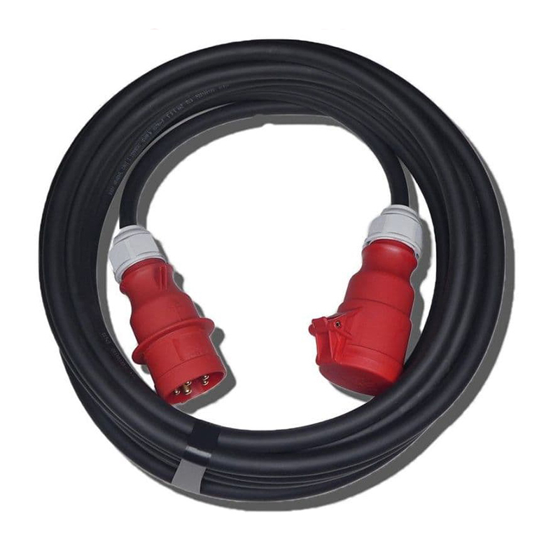 Hybrid Excavator Power Cable 25m 3 phase