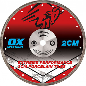 Ox Tools Pro Porcelain Cutting Blade – 2cm