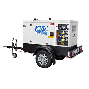 20 KVA Road Tow Silenced Diesel Generator
