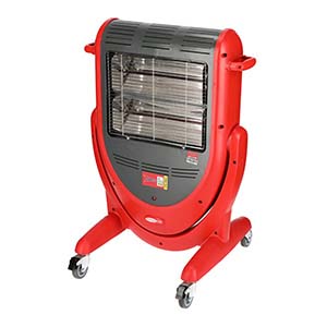 Red Rad Electric Portable Heater - 3kw Quartz 110v 32amp