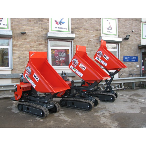 1 Tonne/1000kg Dumper Diesel High Tip Tracked