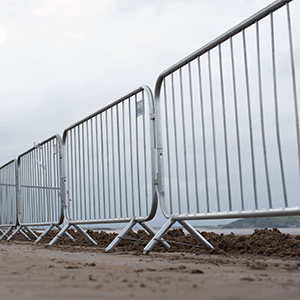 Pedestrian Crowd Barrier
