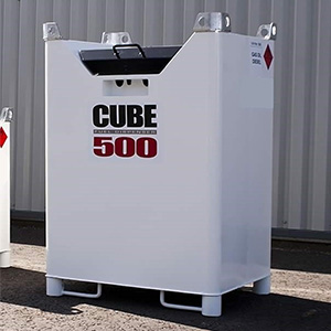 500L Diesel Box Fuel Cube With Hand Pump