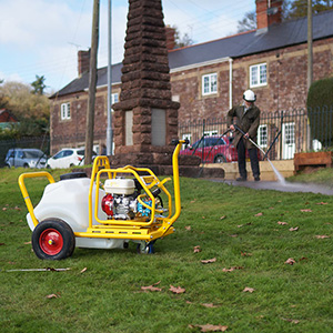 Mini Bowser Petrol Power Pressure Washer 125 LTR