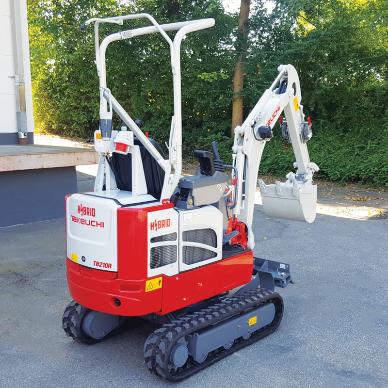 1.3 Tonne Hybrid Digger Excavator - Takeuchi TB210