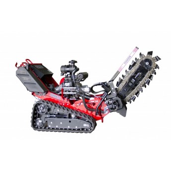 Tracked Pedestrian Trencher