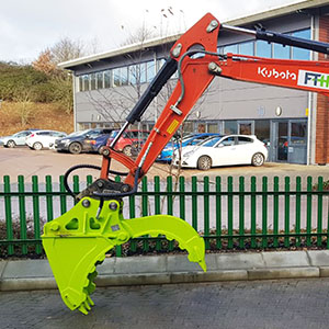 3 Tonne Hydraulic Clamp Bucket Attachment For Excavator
