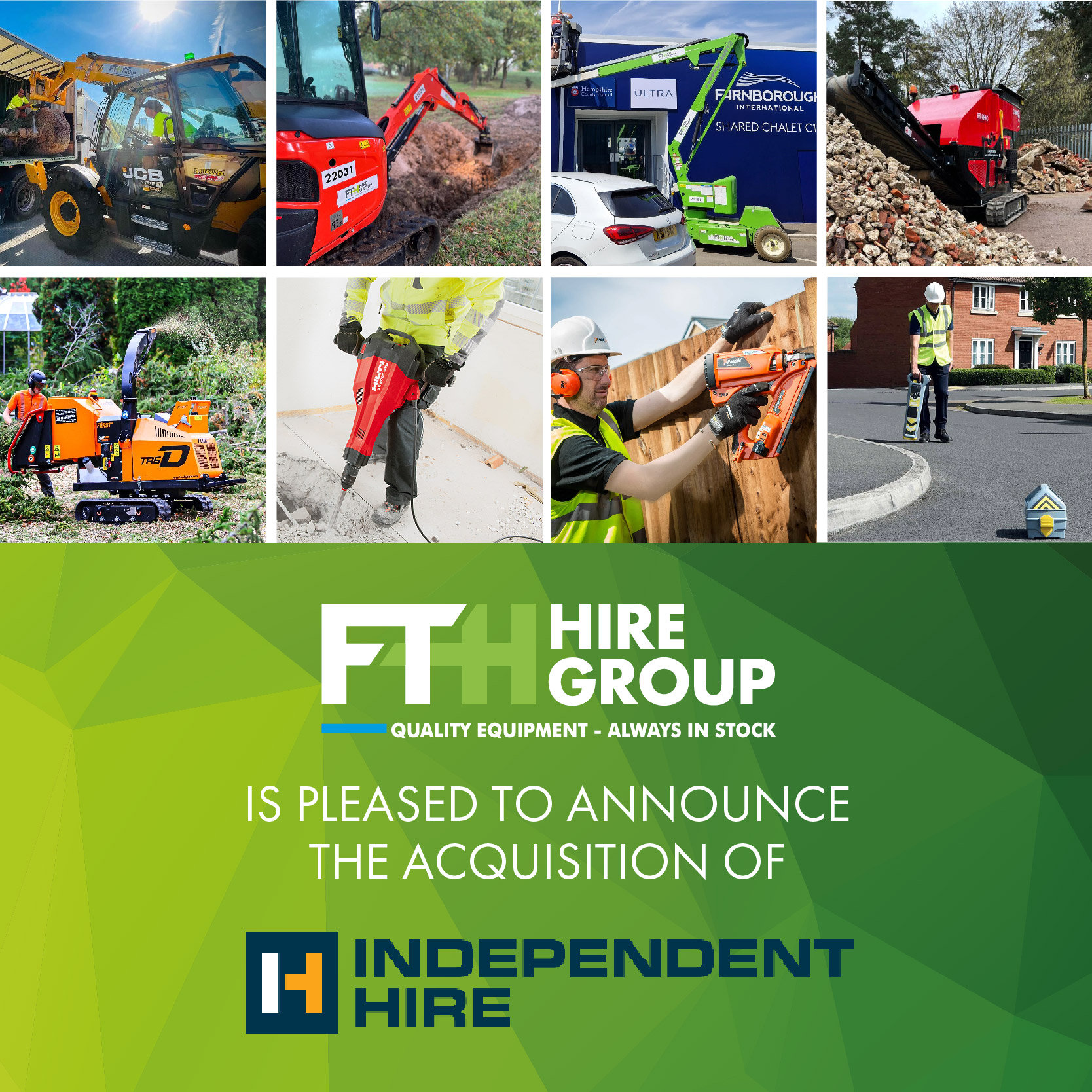 Independent Hire joins the FTH Hire Group