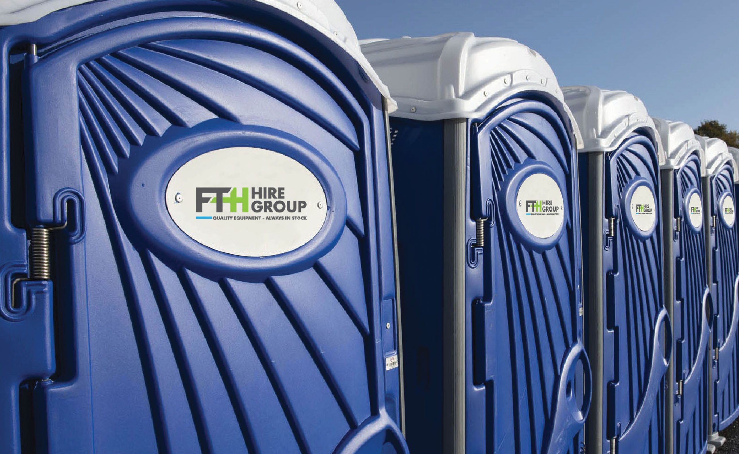 Portable toilet hire